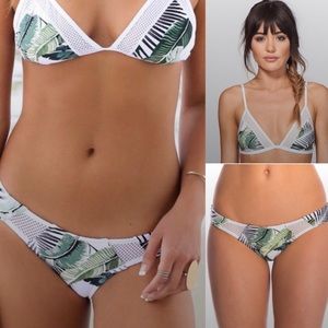 Rip curl palm island mesh triangle bikini